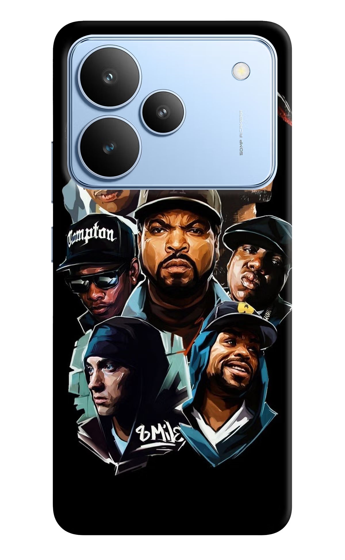 Rappers Realme P4 Hard Case Back Cover by Casekaro