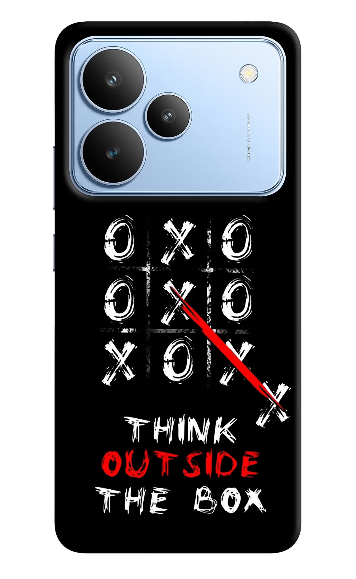 Think out of the BOX Realme P4 Hard Case Back Cover by Casekaro