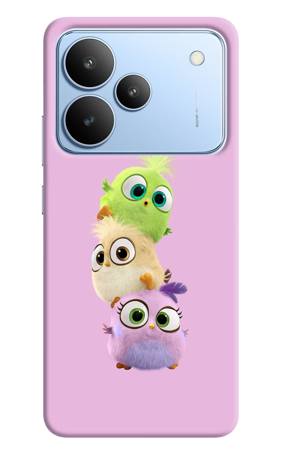 Cute Little Birds Realme P4 Back Cover, Hard case