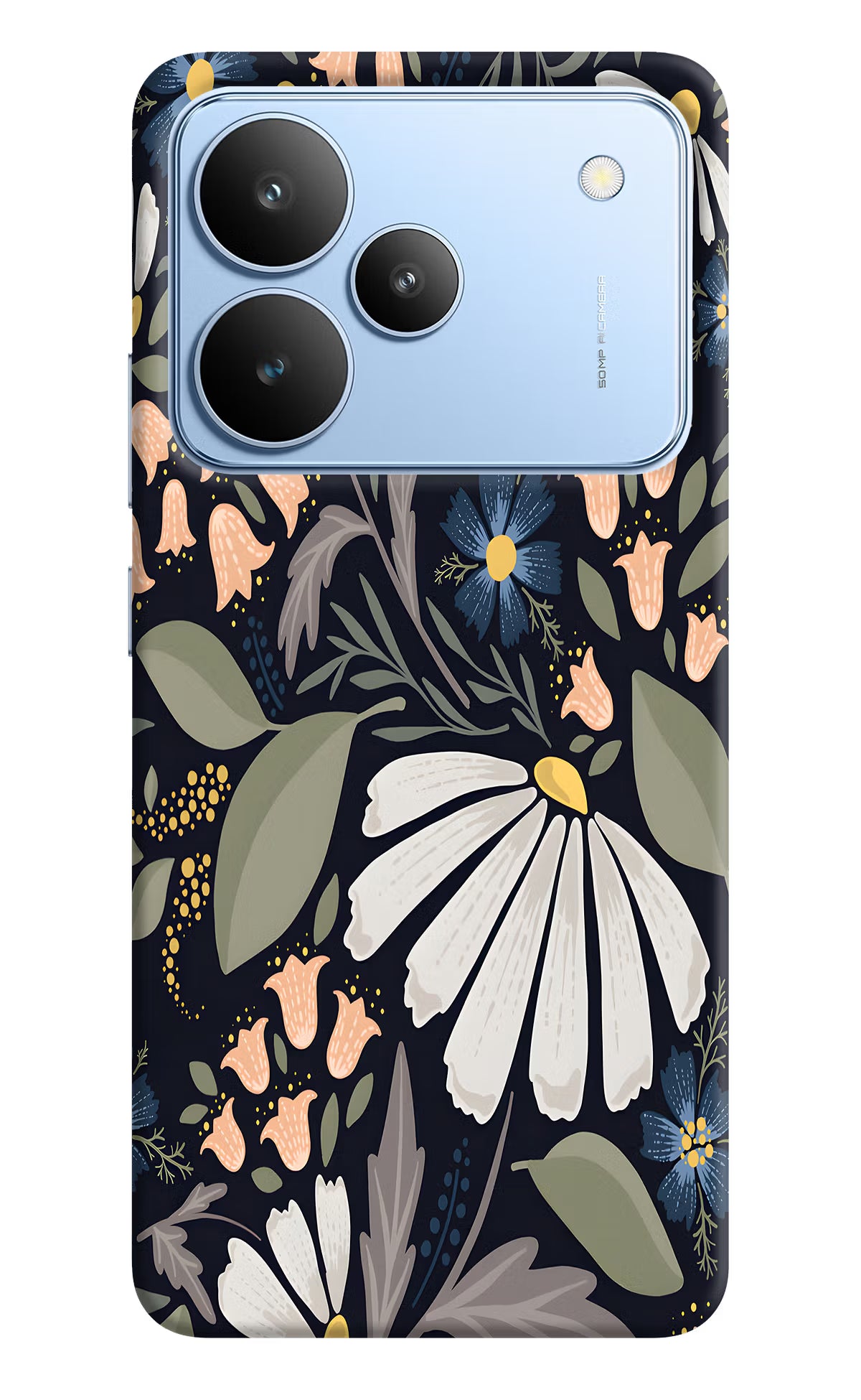 Flowers Art Realme P4 Hard Case Back Cover by Casekaro