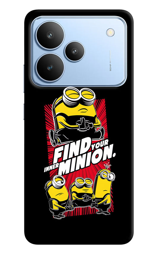 Find your inner Minion Realme P4 Hard Case Back Cover by Casekaro