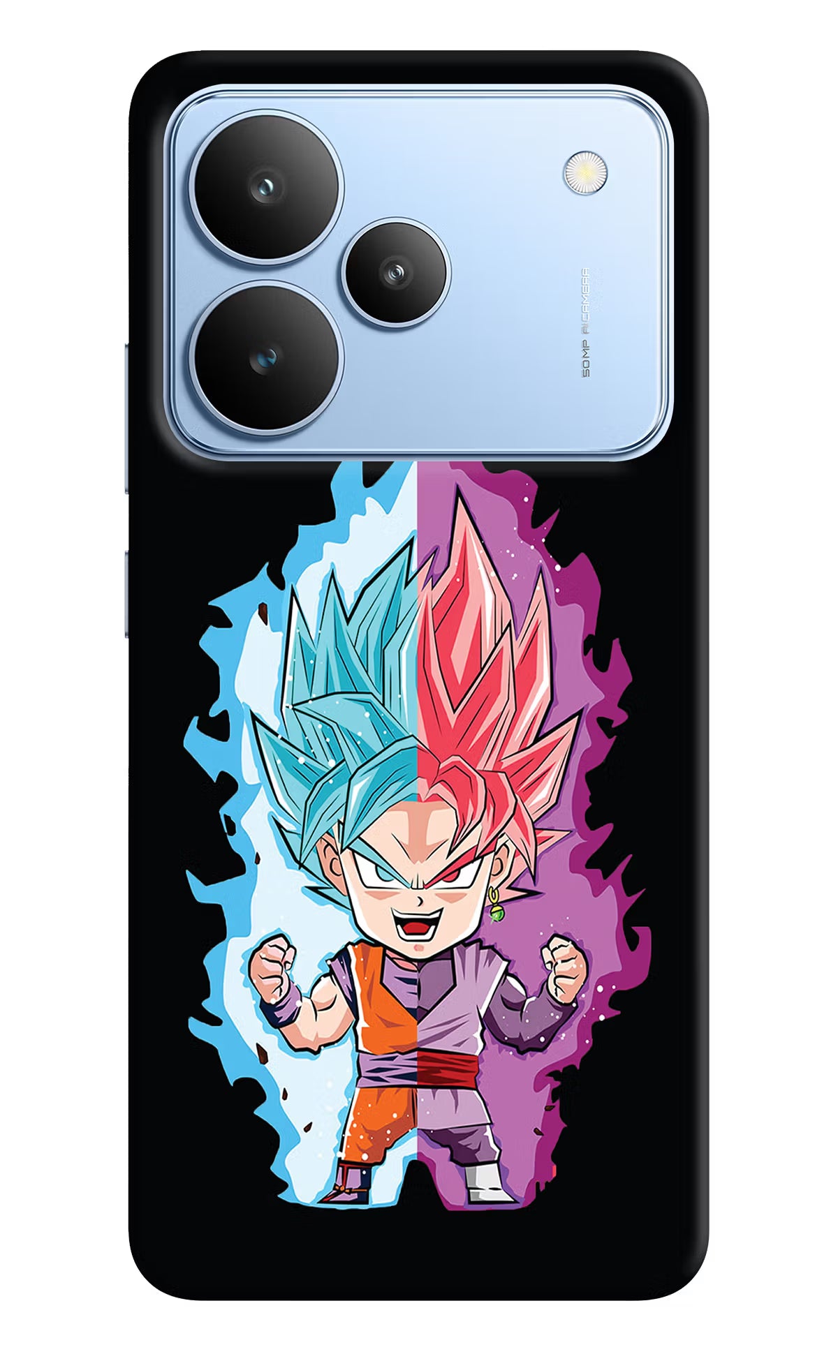 Chota Goku Realme P4 Hard Case Back Cover by Casekaro