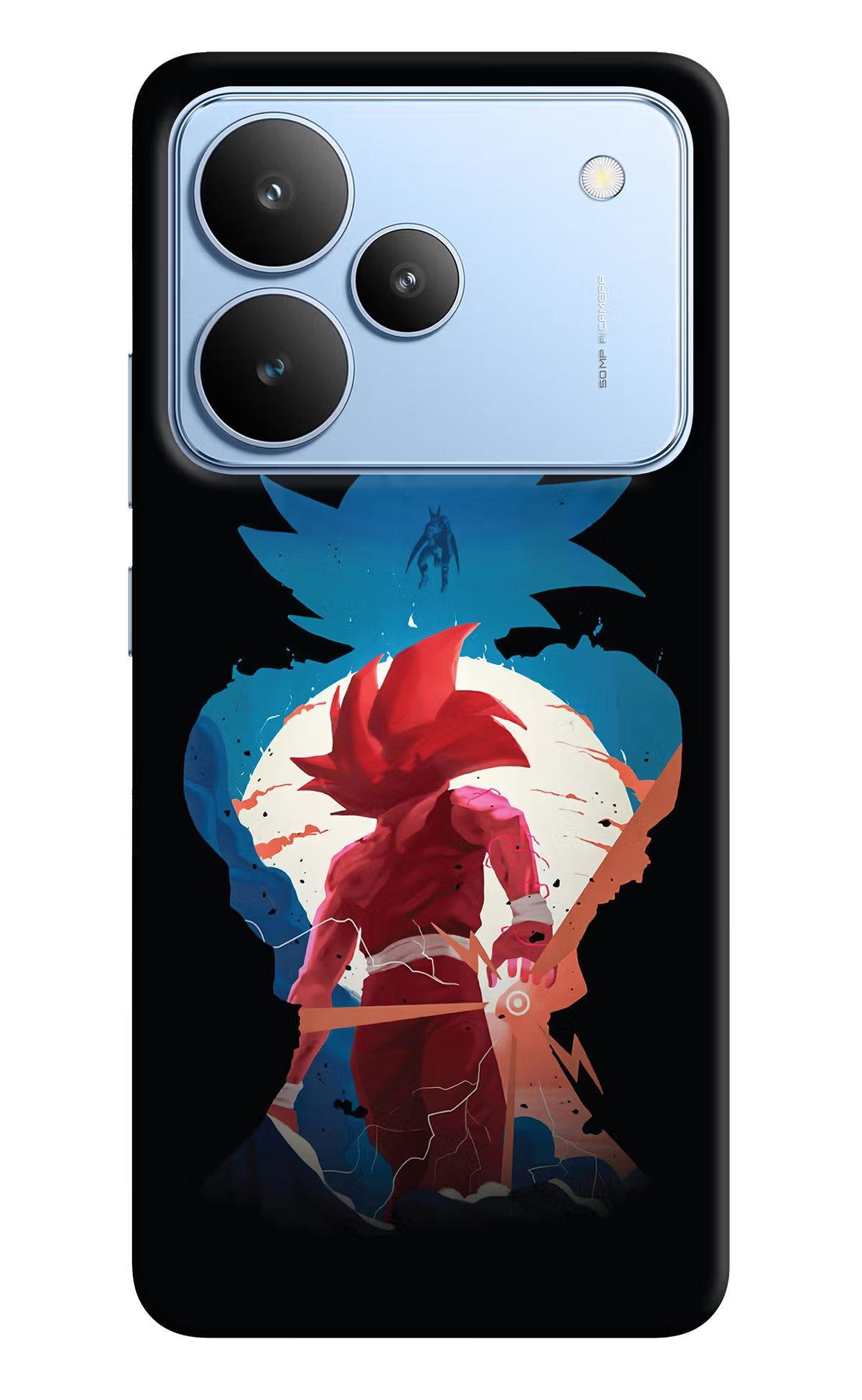 Goku Realme P4 Hard Case Back Cover by Casekaro