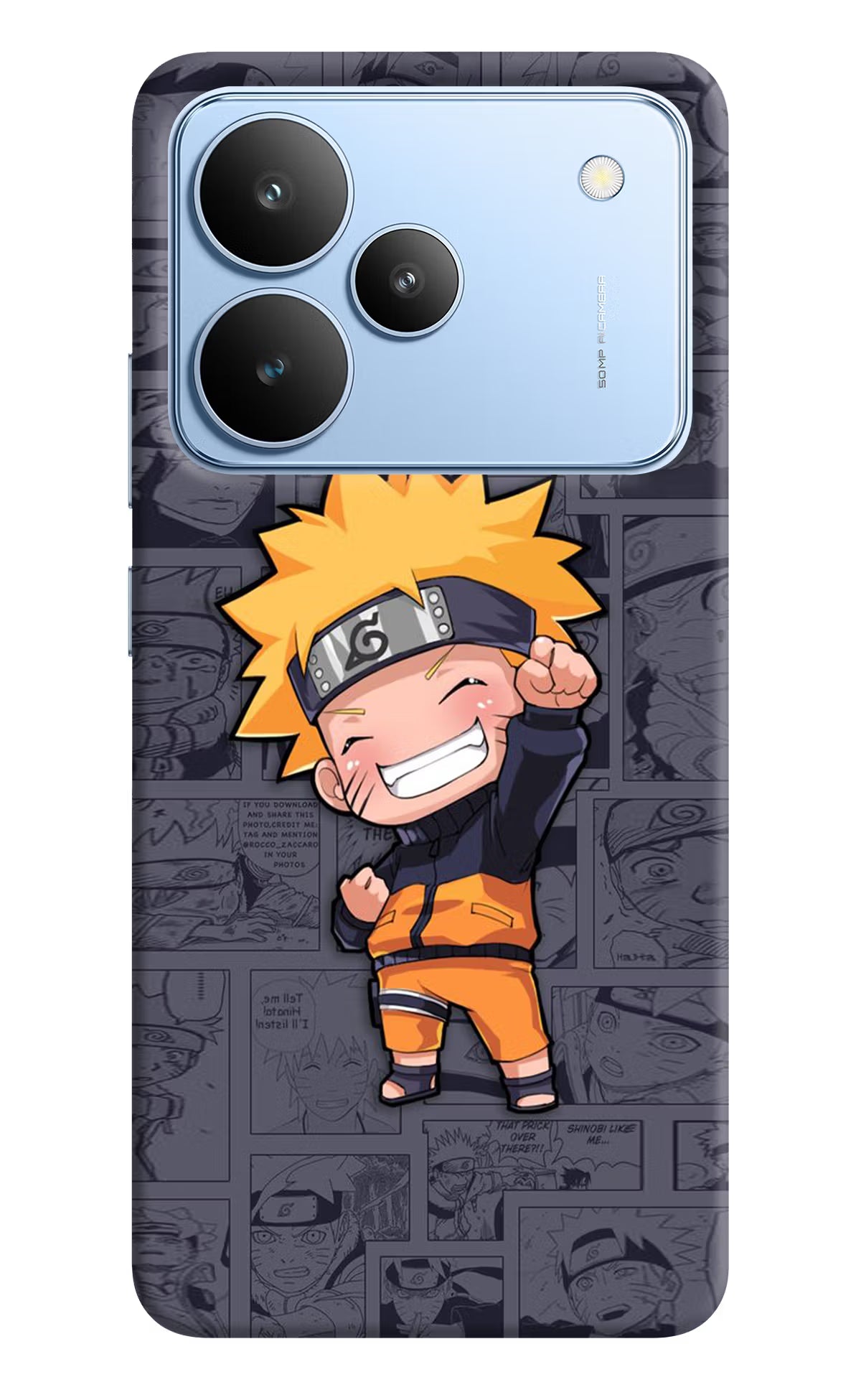 Chota Naruto Realme P4 Hard Case Back Cover by Casekaro