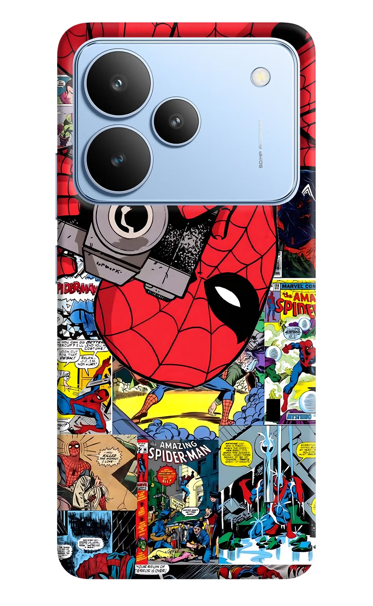 Spider Man Realme P4 Hard Case Back Cover by Casekaro