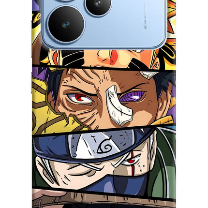 Naruto Character Realme P4 Hard Case Back Cover by Casekaro
