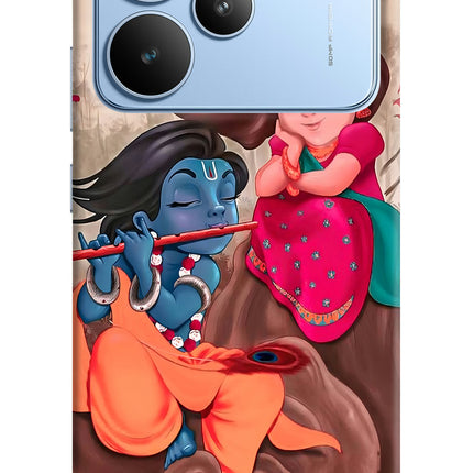 Radhe Krishna Realme P4 Hard Case Back Cover by Casekaro