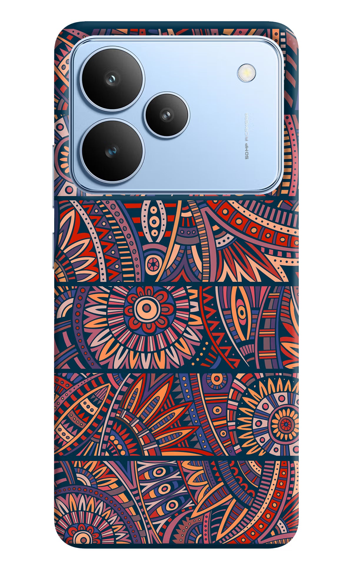African Culture Design Realme P4 Hard Case Back Cover by Casekaro