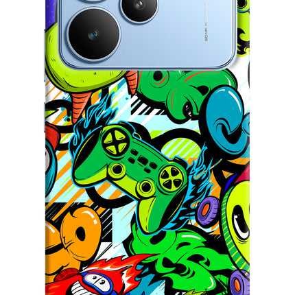 Game Doodle Realme P4 Hard Case Back Cover by Casekaro