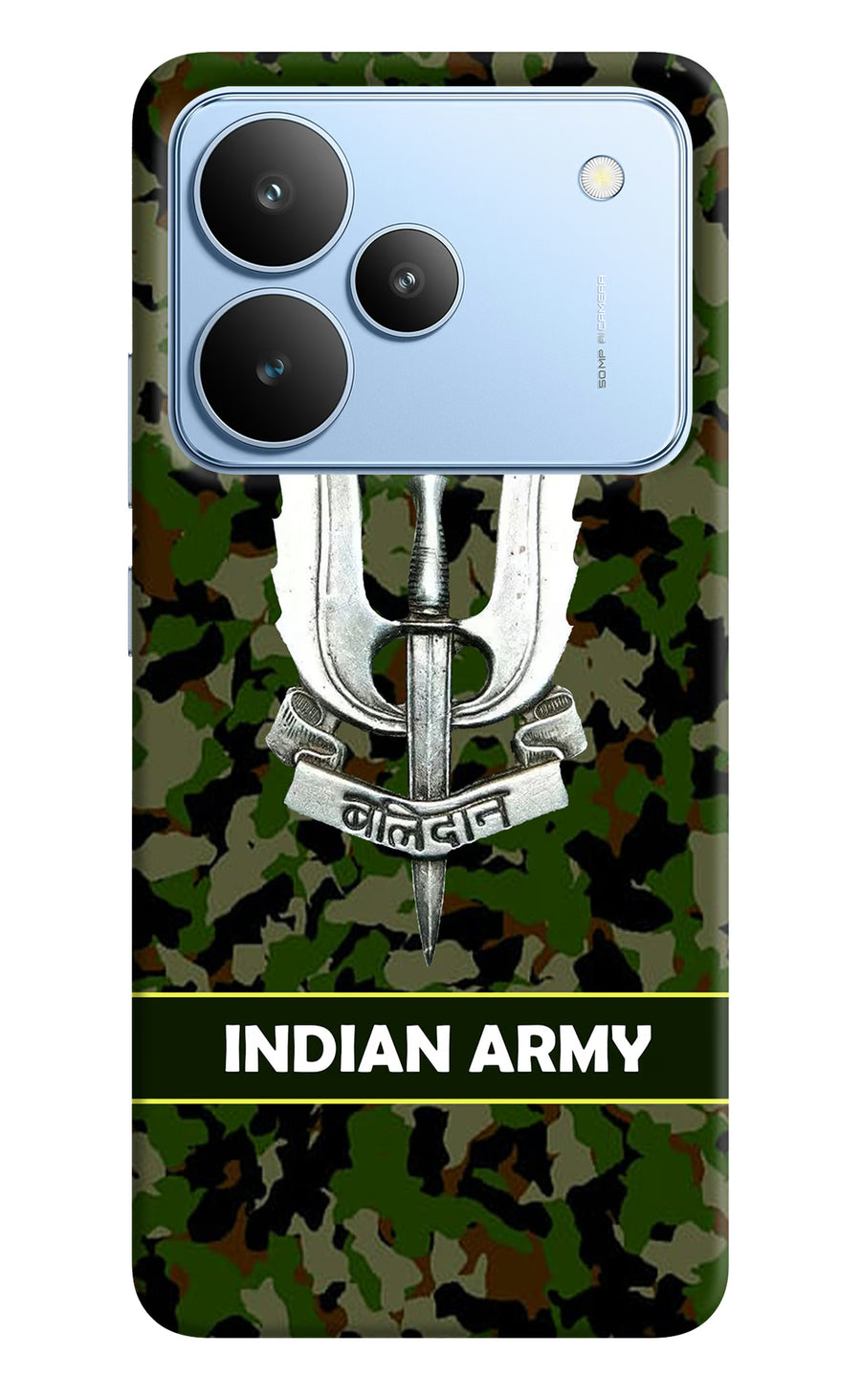 Balidan Indian Logo Realme P4 Back Cover, Hard case