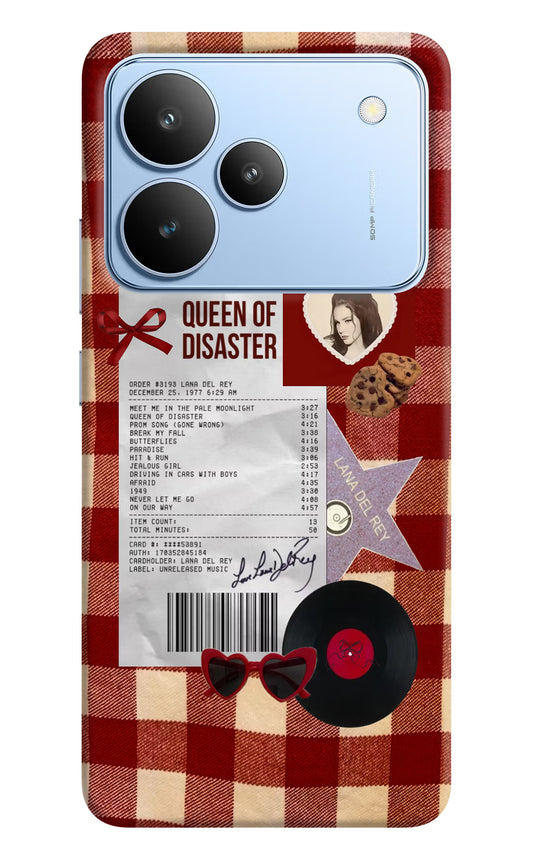 Queen of Disaster Realme P4 Hard Case Back Cover by Casekaro