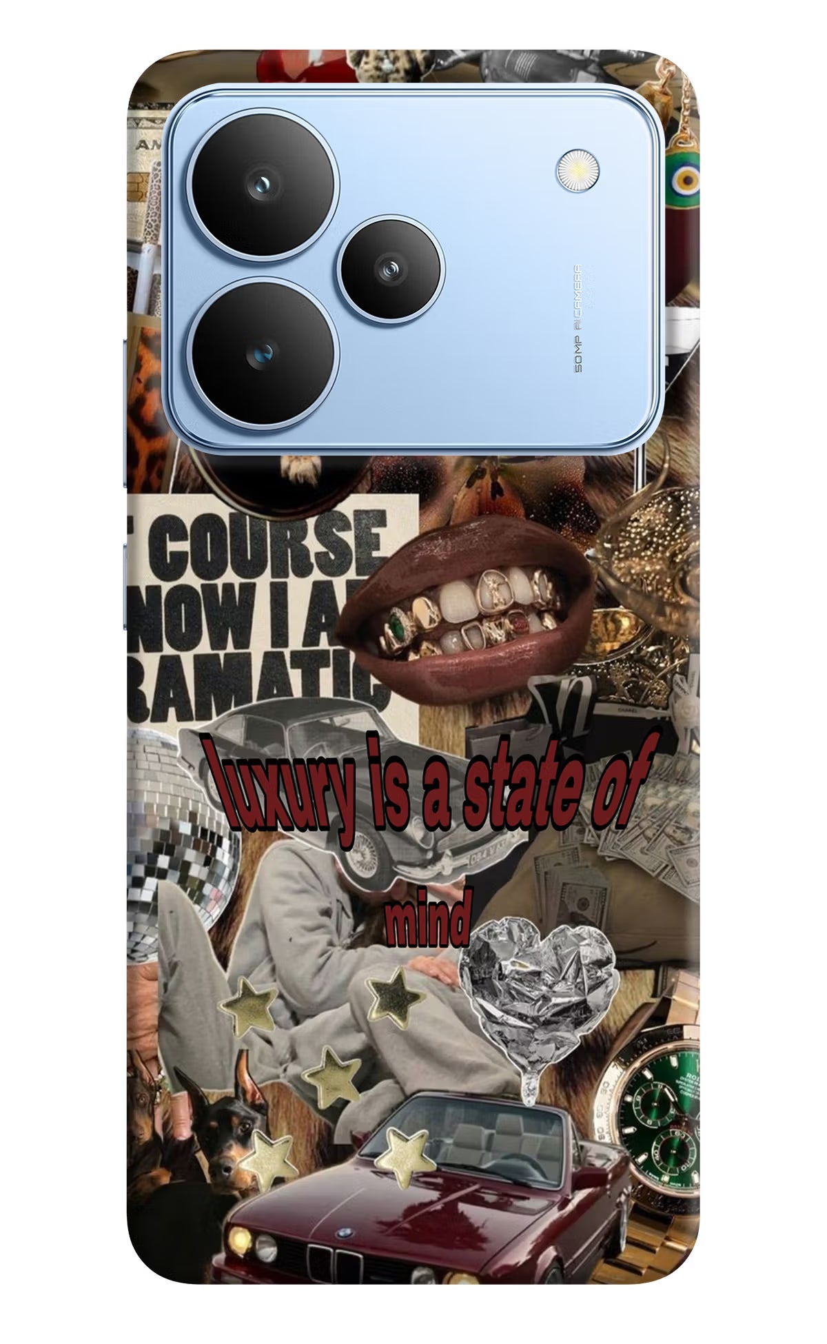 Luxury Realme P4 Hard Case Back Cover by Casekaro