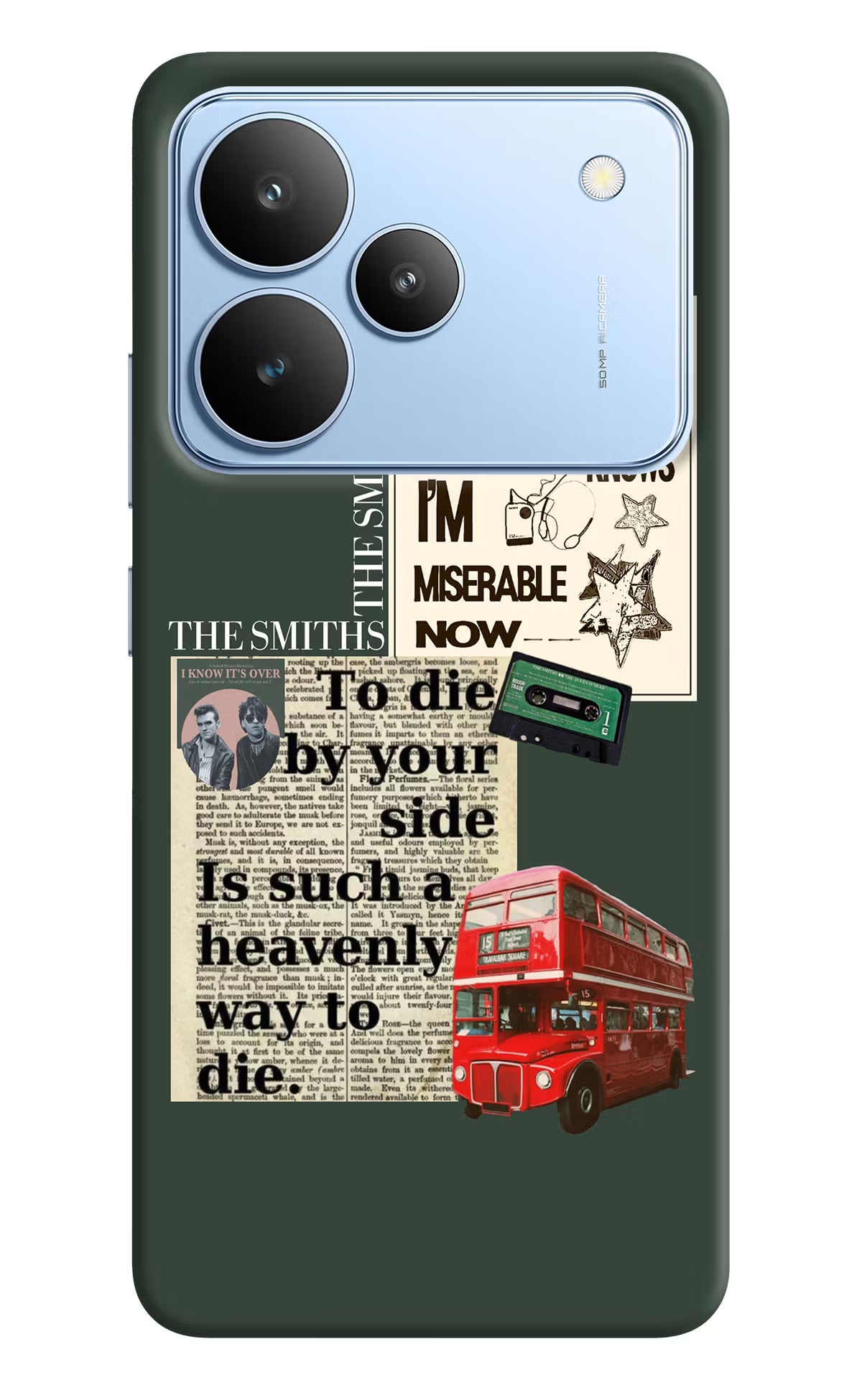 The Smiths Realme P4 Hard Case Back Cover by Casekaro