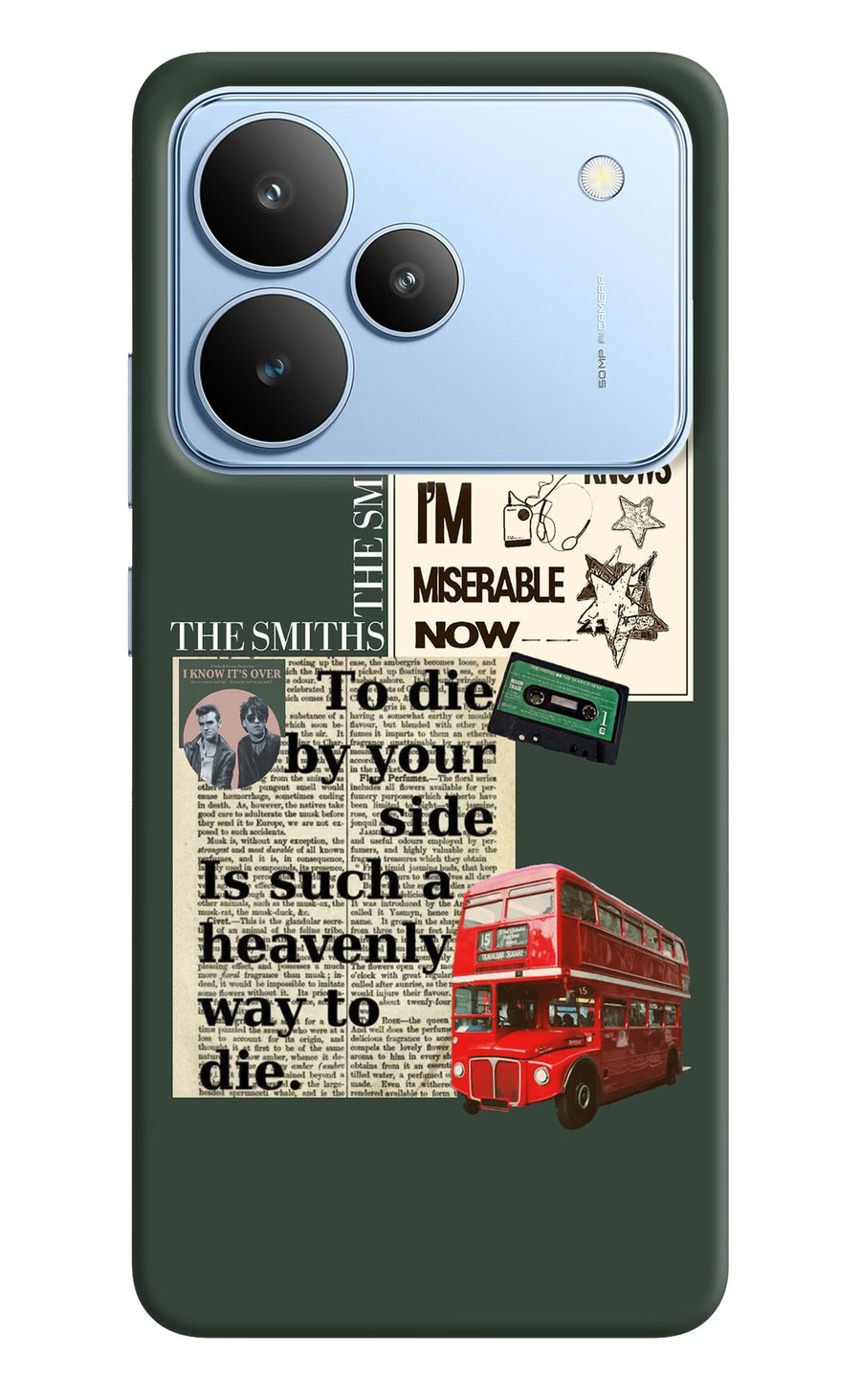 The Smiths Realme P4 Back Cover, Hard case