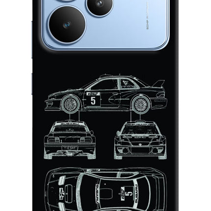 WRC'99 Realme P4 Hard Case Back Cover by Casekaro