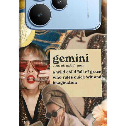 Gemini Zodiac Realme P4 Hard Case Back Cover by Casekaro