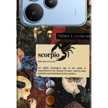 Scorpio Zodiac Realme P4 Hard Case Back Cover by Casekaro