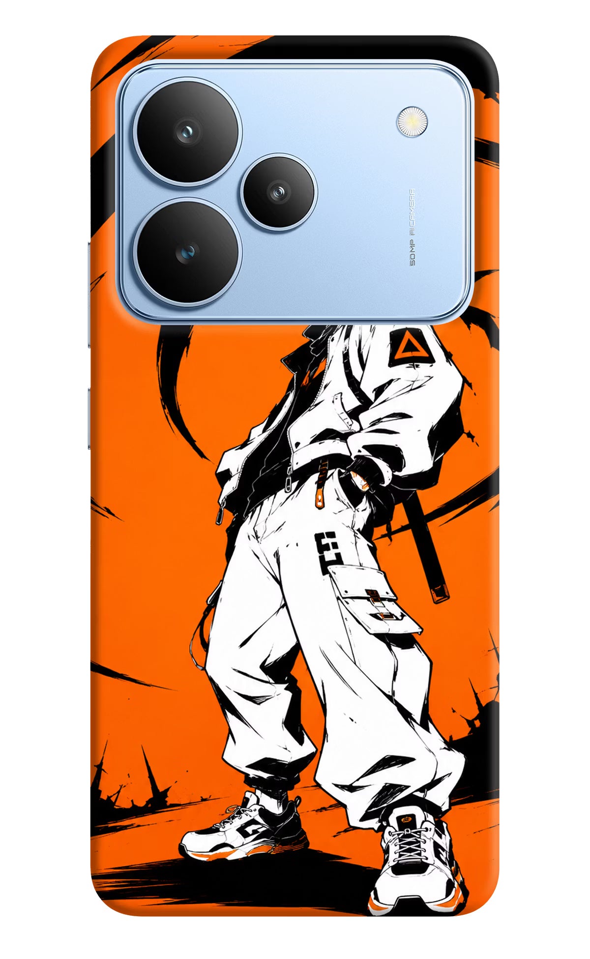 Street Samurai  Realme P4 Hard Case Back Cover by Casekaro
