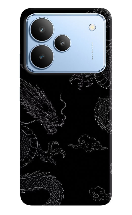 Twin Dragons Realme P4 Hard Case Back Cover by Casekaro