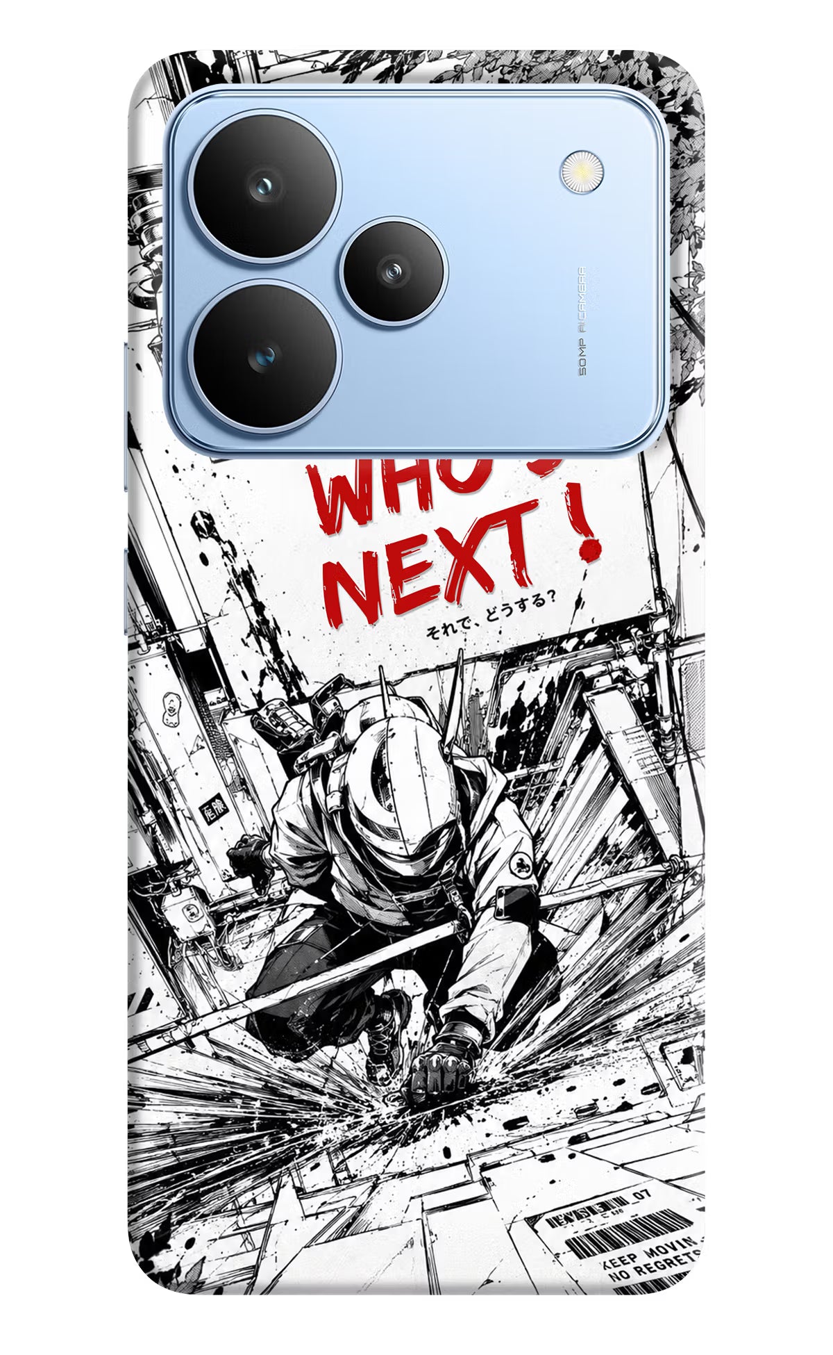 Who's Next Realme P4 Hard Case Back Cover by Casekaro