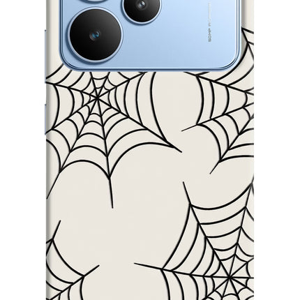 Spider Web Realme P4 Hard Case Back Cover by Casekaro