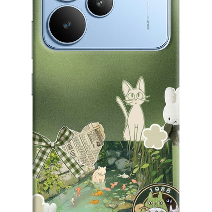 Aesthetic anime Realme P4 Hard Case Back Cover by Casekaro
