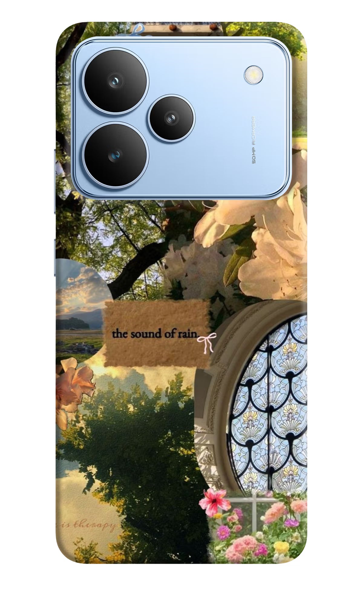 Rain Realme P4 Back Cover