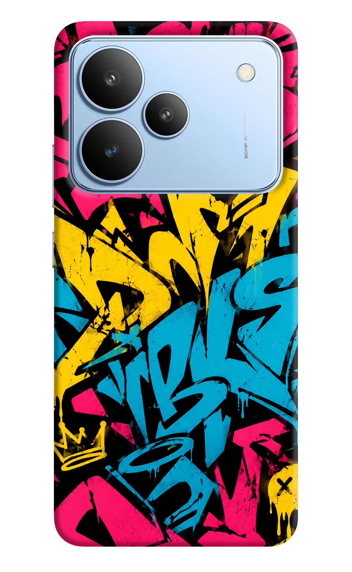 Graffiti Vibe Realme P4 Back Cover