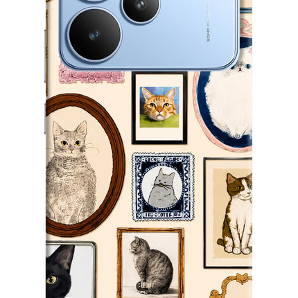Mirror Cats Realme P4 Hard Case Back Cover by Casekaro