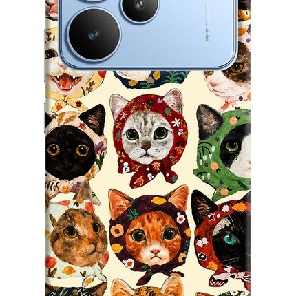 Cool Cat Realme P4 Hard Case Back Cover by Casekaro