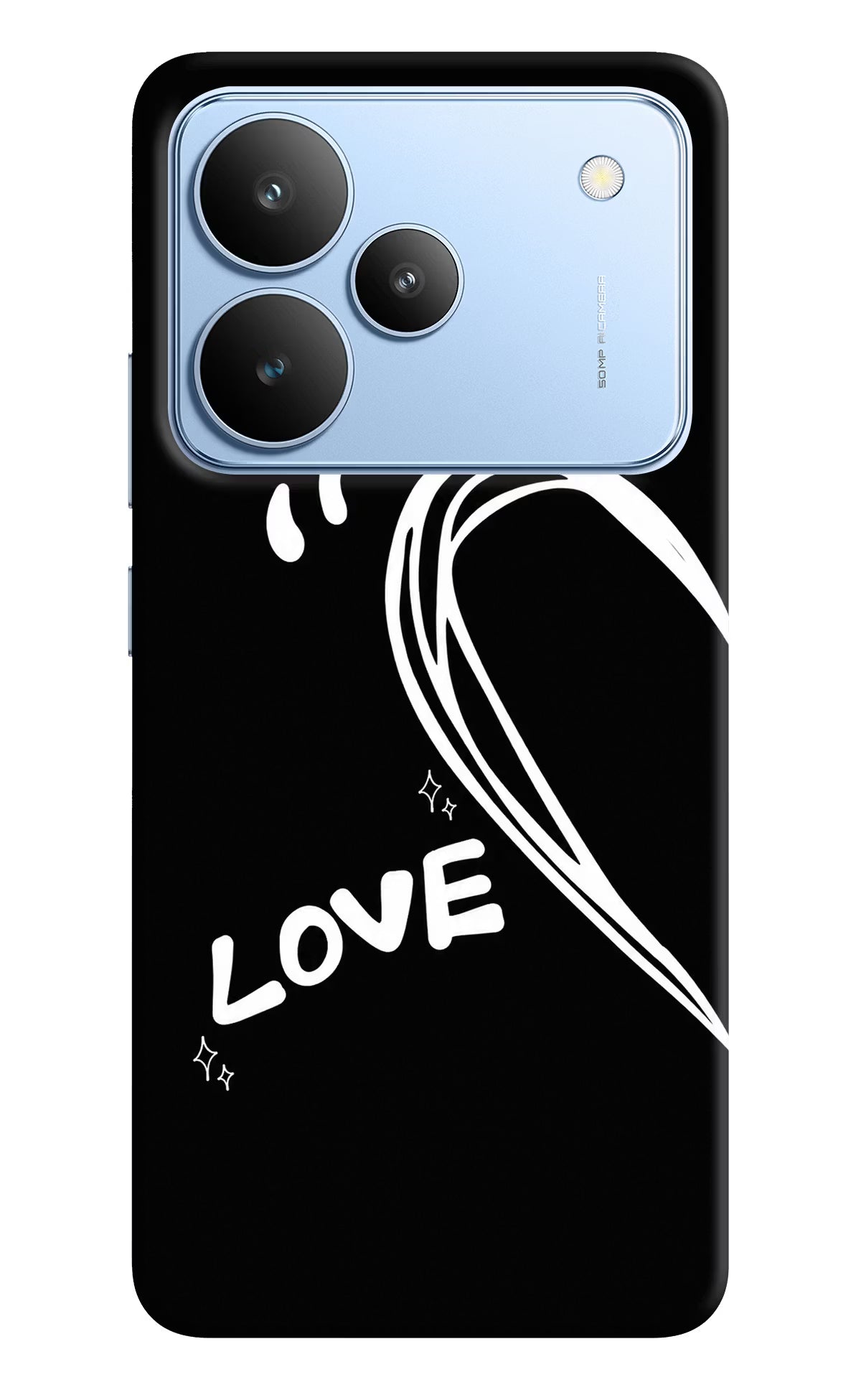 Love Line Realme P4 Back Cover
