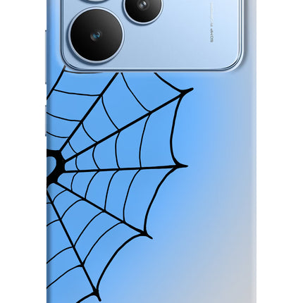 Blue Web Realme P4 Hard Case Back Cover by Casekaro
