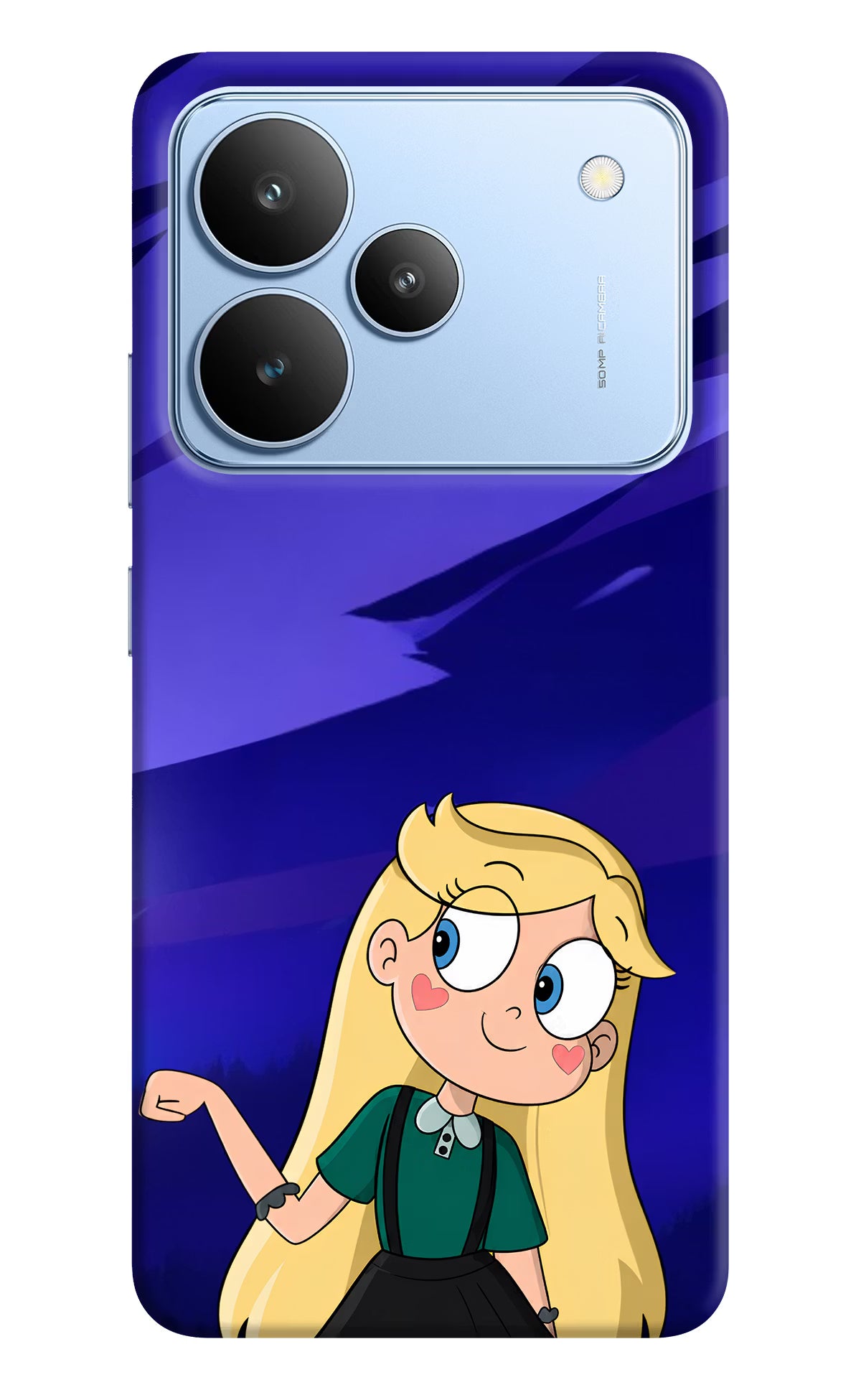 Star Glow Realme P4 Back Cover