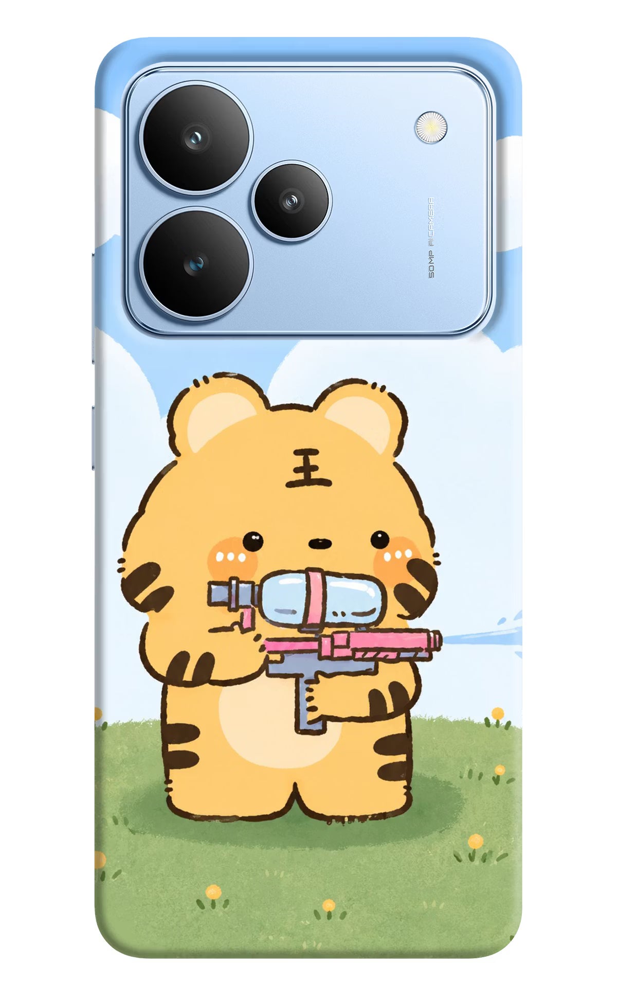 Tiger Treat Realme P4 Back Cover