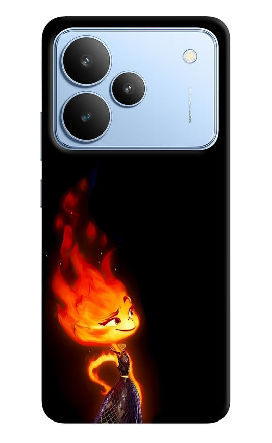 Ember Flame Realme P4 Hard Case Back Cover by Casekaro