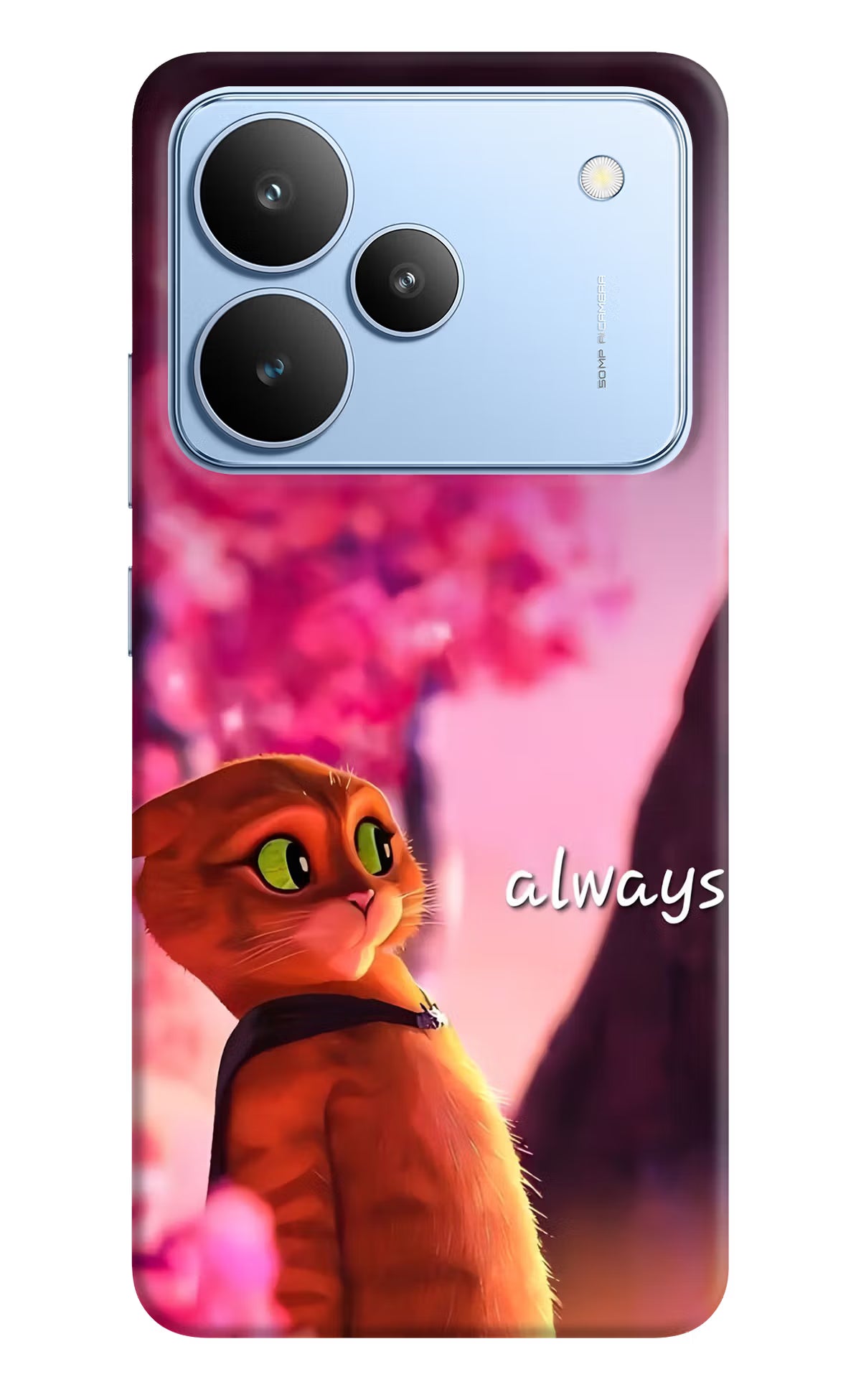 Always Cat Realme P4 Back Cover