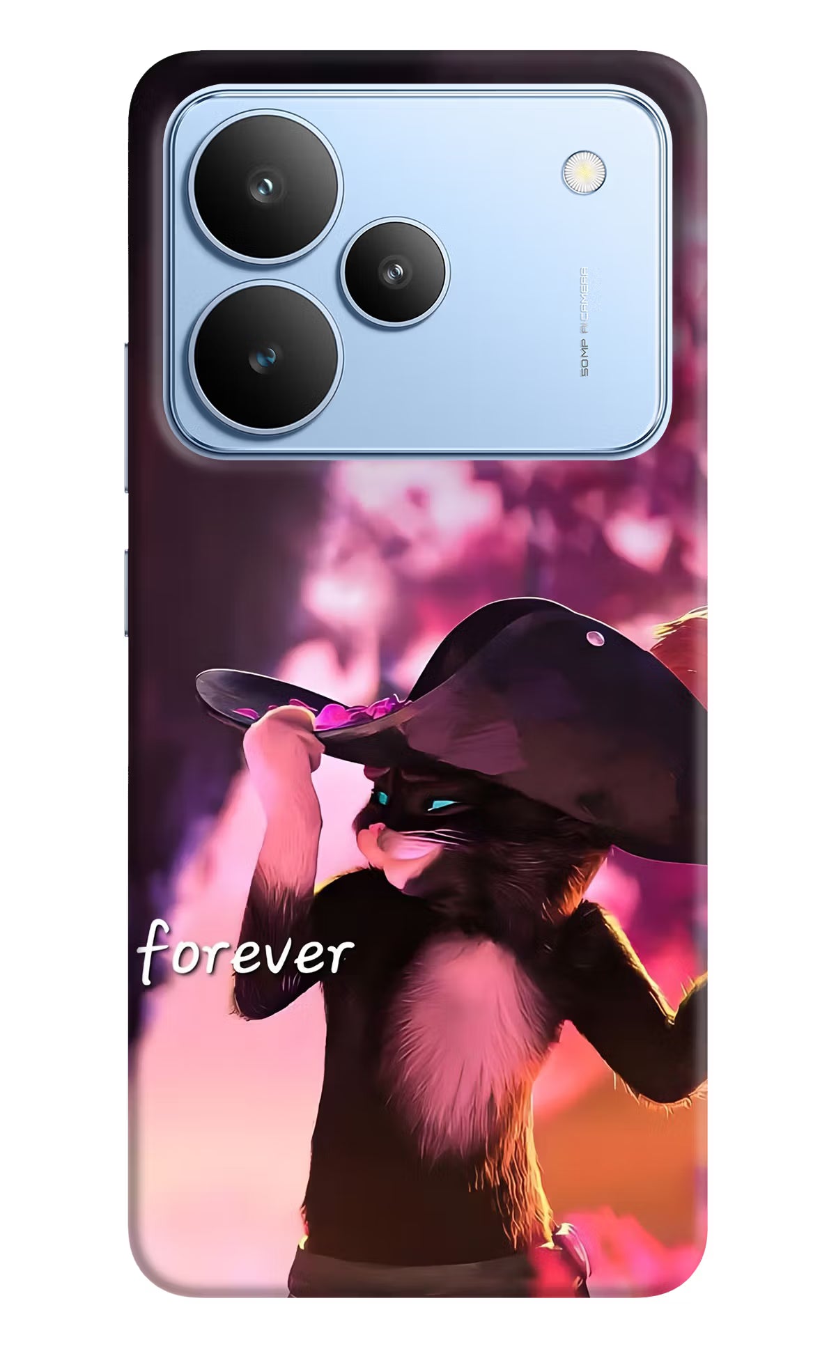 Forever Cat Realme P4 Back Cover