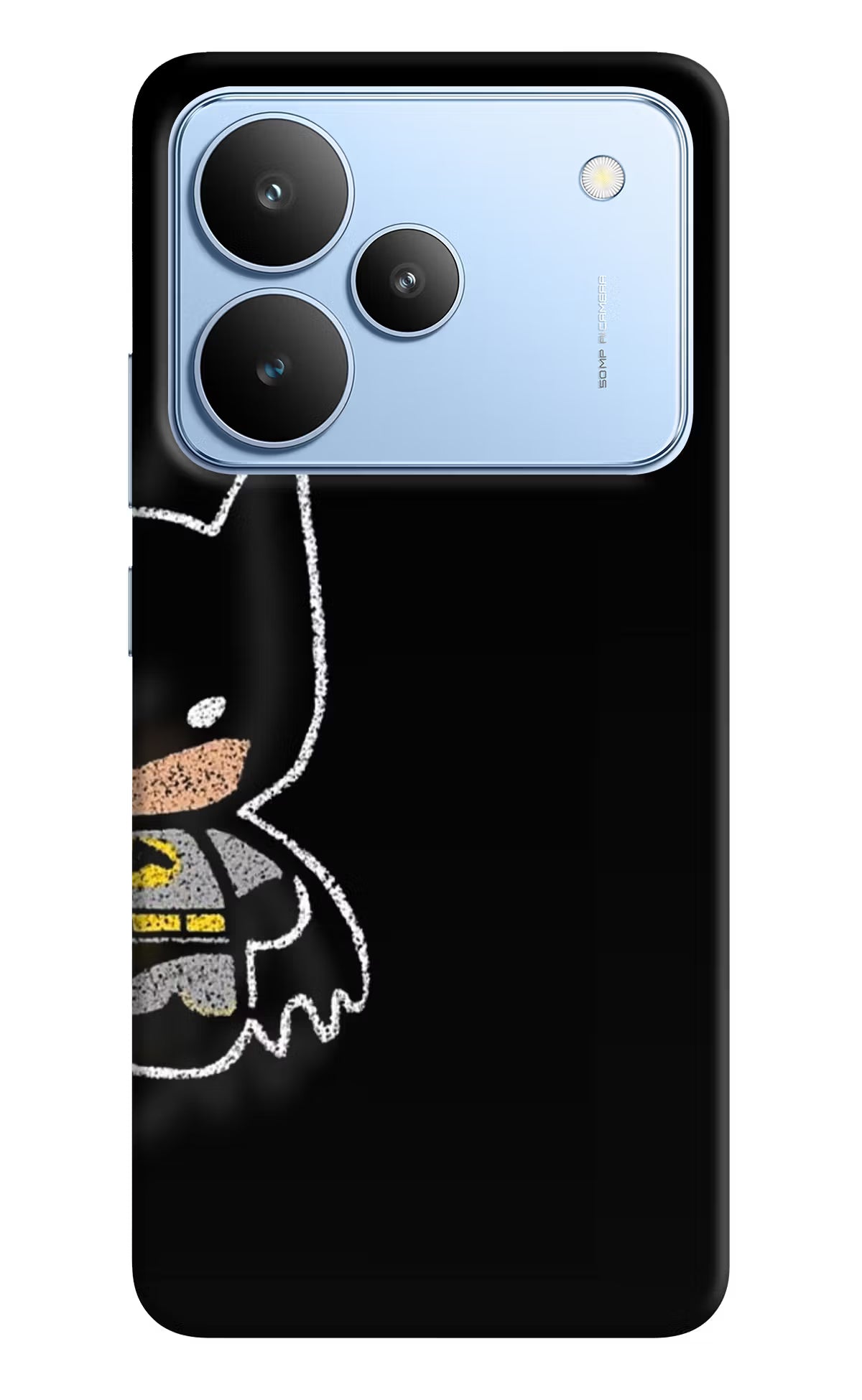 Bat Kitty Realme P4 Back Cover