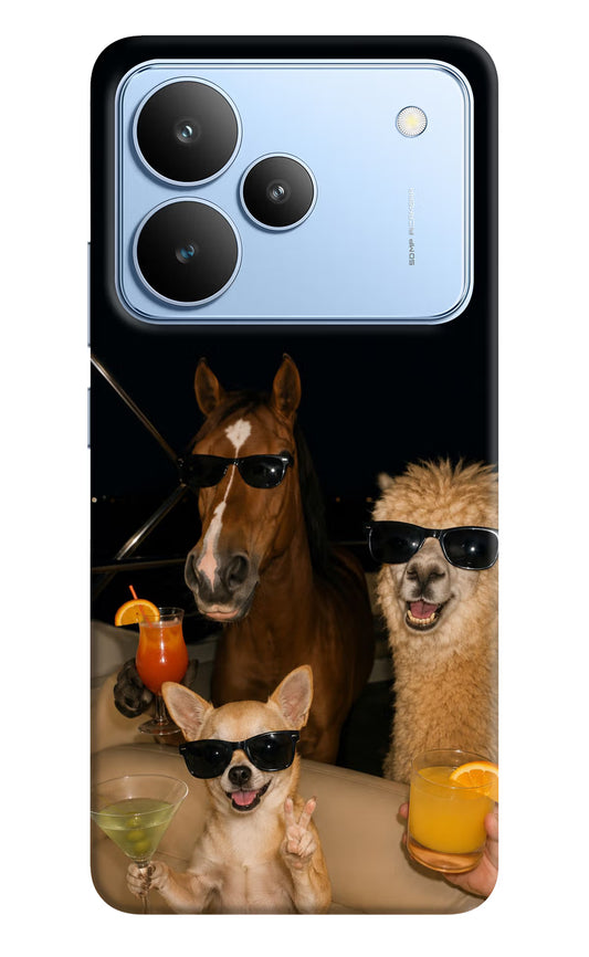 Party Squad Realme P4 Hard Case Back Cover by Casekaro