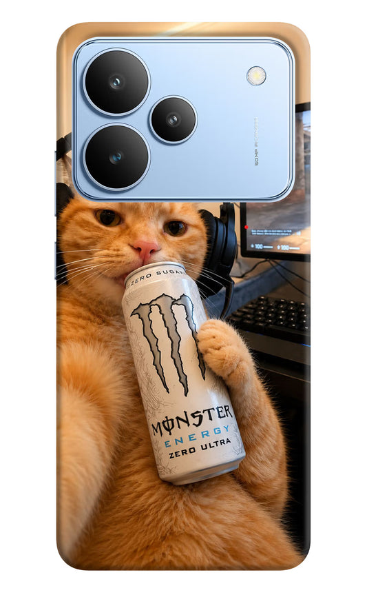 Gamer Cat Energy Realme P4 Hard Case Back Cover by Casekaro