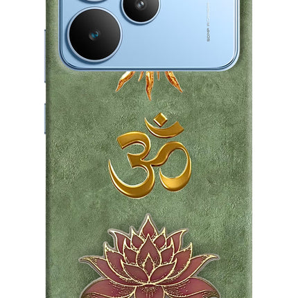 Om & Lotus Realme P4 Back Cover