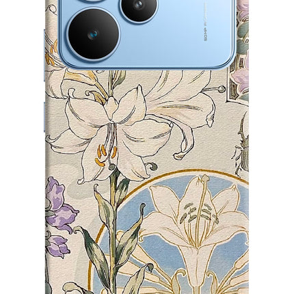 White Lily Realme P4 Hard Case Back Cover by Casekaro
