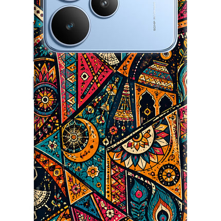 Folk Print Realme P4 Hard Case Back Cover by Casekaro