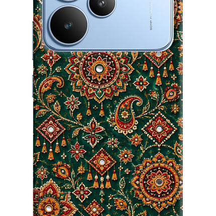 Green Pataka Realme P4 Hard Case Back Cover by Casekaro