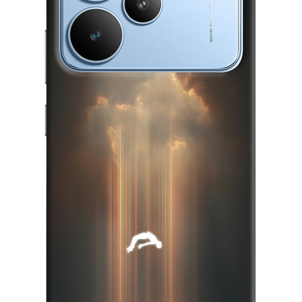 Heavenly Beam Realme P4 Hard Case Back Cover by Casekaro