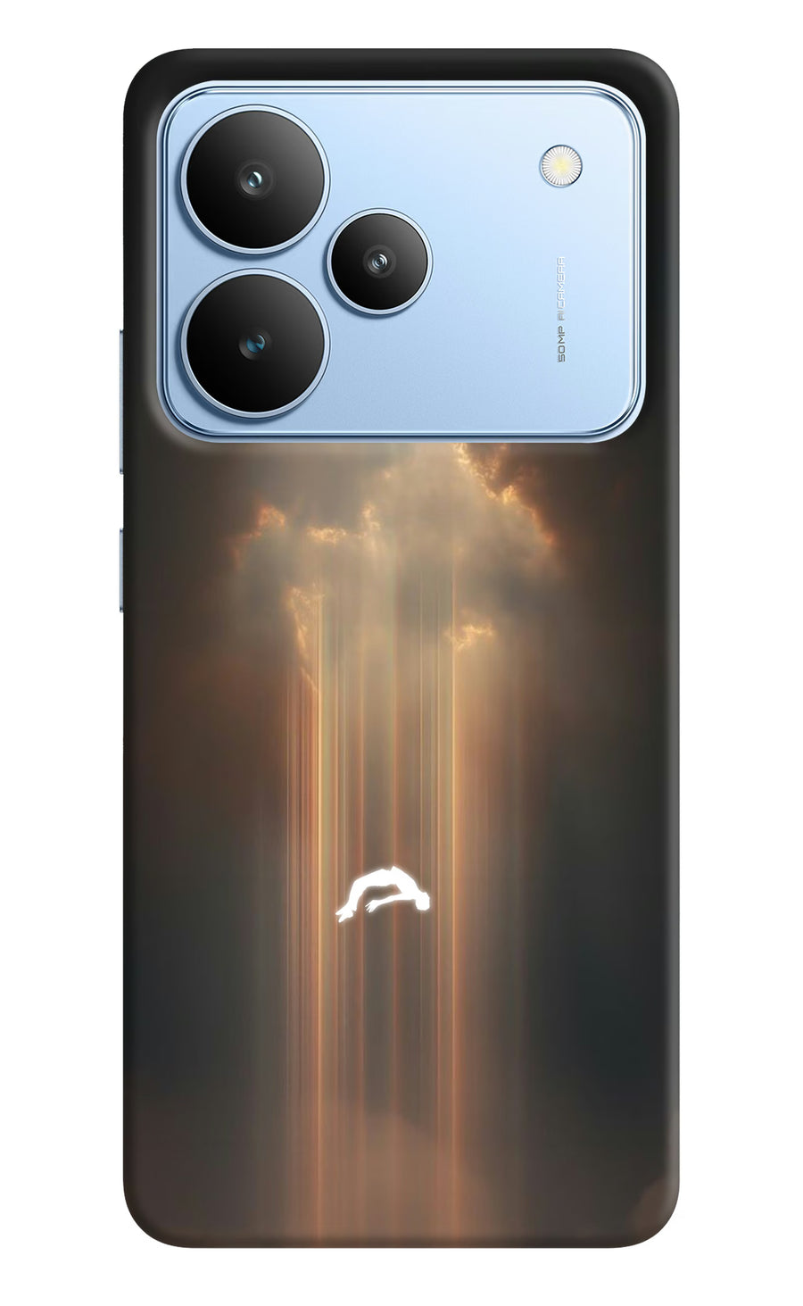 Heavenly Beam Realme P4 Back Cover, Hard case