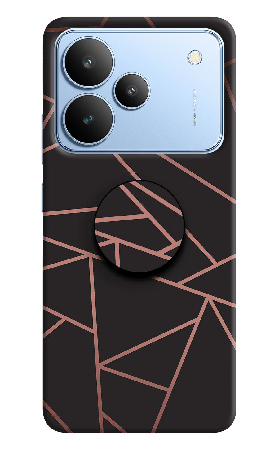Geometric Pattern Realme P4 Pop Case, Hard case