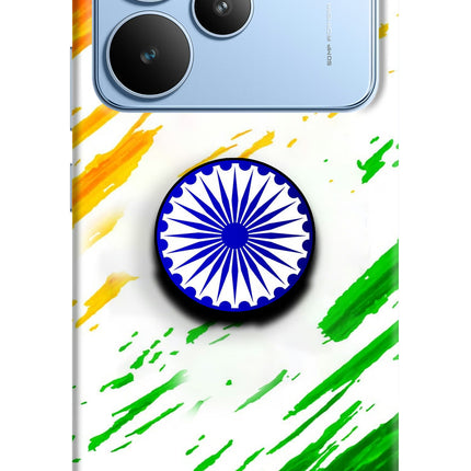 Indian Flag Ashoka Chakra Realme P4 Pop Case by Casekaro