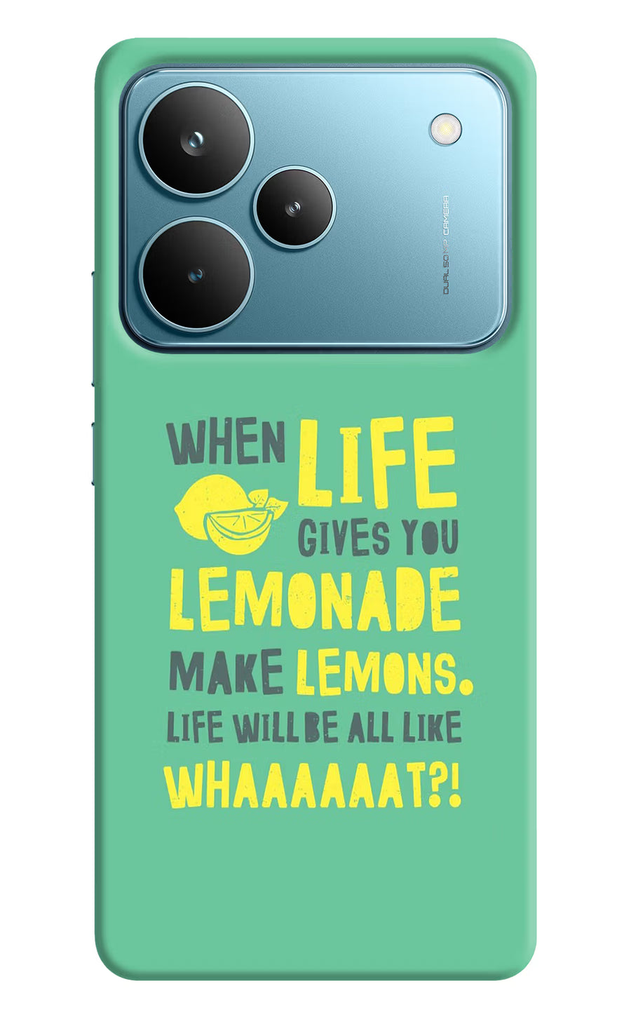 Quote Realme P4 Pro Back Cover, Hard case