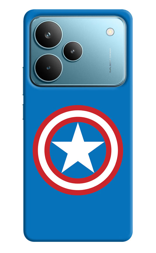 Captain America Logo Realme P4 Pro Hard Case Back Cover by Casekaro